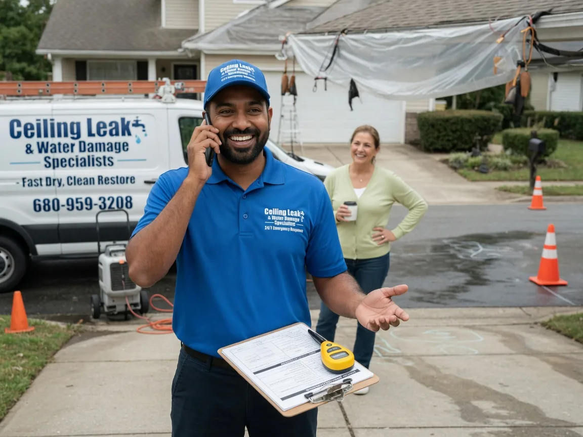 Ceiling Leak Cleanup Lafayette, LA FAQs
